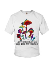 Mushrooms see the universr Youth T-Shirt tile