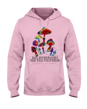 Mushrooms see the universr Hooded Sweatshirt tile