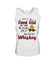 Good Girl Whiskey Unisex Tank tile
