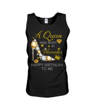 November Gift for Birthday Girl Unisex Tank tile