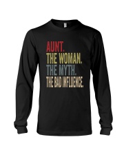 aunt the woman the myth the bad influence Long Sleeve Tee thumbnail