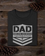 DAD Dedicated And Devoted Classic T-Shirt custom-t-shirts-classic-lifestyle-front-344