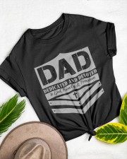 DAD Dedicated And Devoted Classic T-Shirt custom-t-shirts-classic-lifestyle-front-459