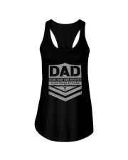 DAD Dedicated And Devoted Ladies Flowy Tank tile