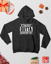 Straight Outta Quarantine Hooded Sweatshirt lifestyle-holiday-hoodie-front-2
