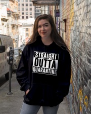 Straight Outta Quarantine Hooded Sweatshirt lifestyle-unisex-hoodie-front-1