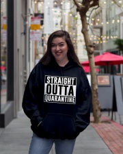 Straight Outta Quarantine Hooded Sweatshirt lifestyle-unisex-hoodie-front-2