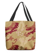 Brown Camo Face Mask Case Sneakers All-over Tote thumbnail