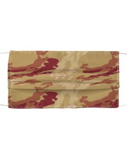 Brown Camo Face Mask Case Sneakers Mask tile