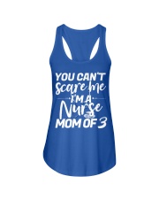 Nurse Mom of 3 Nothing Scares Me Tee Mug Tank Ladies Flowy Tank front