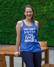 Nurse Mom of 3 Nothing Scares Me Tee Mug Tank Ladies Flowy Tank lifestyle-bellaflowy-tank-front-1