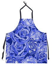 Beautiful blue roses Apron thumbnail