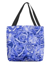 Beautiful blue roses All-over Tote thumbnail