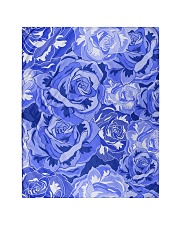 Beautiful blue roses Quilt 40"x50" - Baby thumbnail
