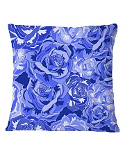 Beautiful blue roses Square Pillowcase thumbnail