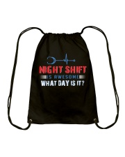 Nightshift is awesome 041120-D-94 Drawstring Bag tile