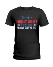 Nightshift is awesome 041120-D-94 Ladies T-Shirt tile