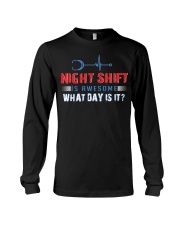 Nightshift is awesome 041120-D-94 Long Sleeve Tee tile