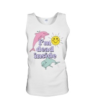 Dolphin I'm dead inside shirt Unisex Tank thumbnail