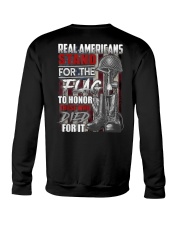 Real Americans Stand For The Flag Crewneck Sweatshirt tile