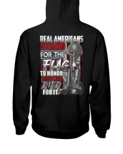 Real Americans Stand For The Flag Hooded Sweatshirt tile