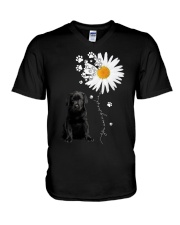 Newfoundland Dog V-Neck T-Shirt tile