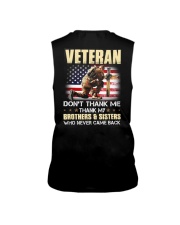 Veteran Thank My Brothers And Sisters Sleeveless Tee tile
