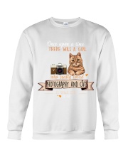 Photography And Cats Crewneck Sweatshirt tile