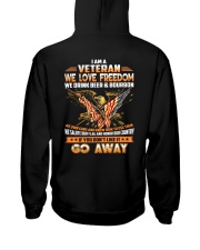 Veteran We Love Freedom Hooded Sweatshirt tile