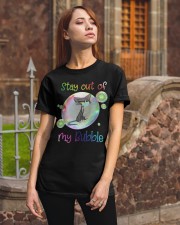 Stay Out Of My Bubble Classic T-Shirt apparel-classic-tshirt-lifestyle-06