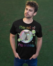 Stay Out Of My Bubble Classic T-Shirt apparel-classic-tshirt-lifestyle-front-43