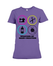 Weapons Of Mass Creation Premium Fit Ladies Tee tile
