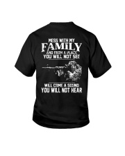 Mess With My Family Youth T-Shirt tile