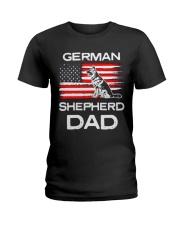 German Shepherd Dad Ladies T-Shirt tile
