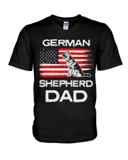 German Shepherd Dad V-Neck T-Shirt tile