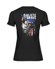 Salute The Brave Premium Fit Ladies Tee tile