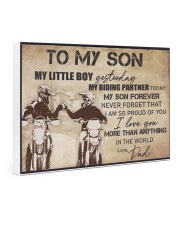 To My Son My Little Boy Gallery Wrapped Canvas Prints tile