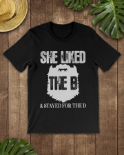 She Liked The B Classic T-Shirt lifestyle-mens-crewneck-front-18
