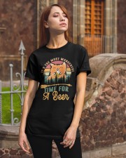 It's The Most Wonderful - Time For A Beer Classic T-Shirt apparel-classic-tshirt-lifestyle-06