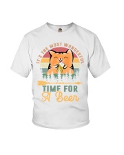 It's The Most Wonderful - Time For A Beer Youth T-Shirt tile