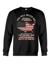 Refugees From America Crewneck Sweatshirt tile
