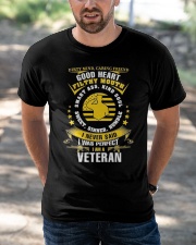 Good Heart Filthy Mouth Veteran Classic T-Shirt apparel-classic-tshirt-lifestyle-front-50
