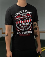 Veteran I Fought Because Classic T-Shirt apparel-classic-tshirt-lifestyle-front-102