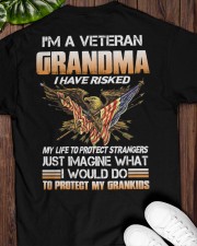 I'm A Veteran Grandma Classic T-Shirt apparel-classic-tshirt-lifestyle-back-161