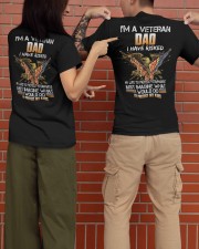 I'm A Veteran Dad Classic T-Shirt apparel-classic-tshirt-lifestyle-back-146