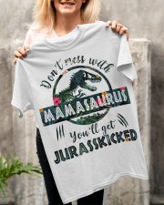 Don't mess with Mamasaurus Classic T-Shirt apparel-classic-tshirt-lifestyle-front-117