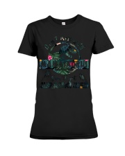 Don't mess with Mamasaurus Premium Fit Ladies Tee tile