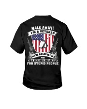 Walk Away I'm A Veteran Youth T-Shirt tile