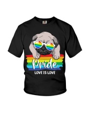 Pride Love Is Love Youth T-Shirt tile