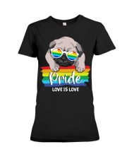 Pride Love Is Love Premium Fit Ladies Tee tile